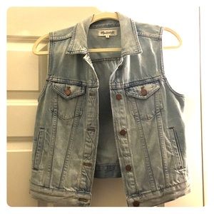Madewell Jean vest / jeans jacket M